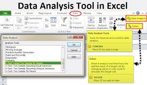data analysis tools in excel