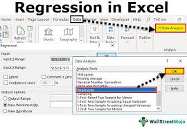 regression analysis excel