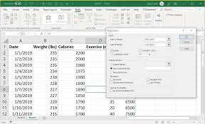 regression statistics excel